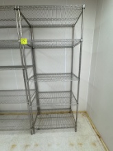 Metro rack - 3’ x 21” x 86” H