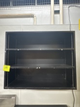 Wall mounted shelving unit w/ adjustable shelves - 38” x 16” x 30”