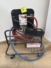 Ecolab mobile foaming cart w/ high temp hose