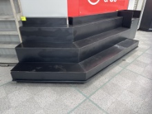 4 tier stairs two wood display unit W - 3’ x 10’