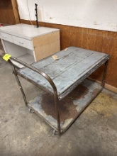 Steel work cart