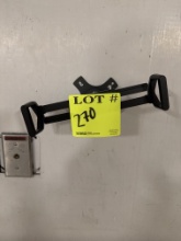 Wall mounted laptop holder