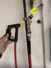 High temp hose w/ sprayer