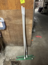 Foam floor squeegees - lot of 3