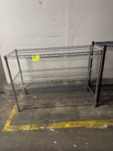 Metro rack - 4’ x 18” x 35” H