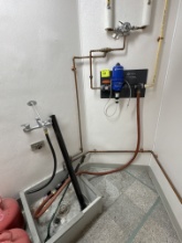Faucet , high temp hose , sprayers , flora care system