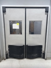 Backroom dual swinging doors - 6’