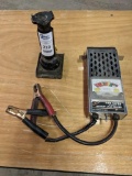 Bottle Jack and Battery Load Tester