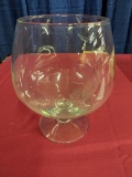 Centre Piece Glass Bowl with Stem