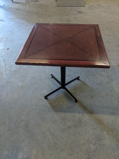Square Wooden Table