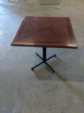 Square Wooden Table
