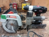 Skill Saw, Air Nailer, Battery Drill