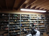 Industrial shelving 36 by 87 High by 121/2 in deep