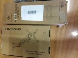 Medium ceiling TV mount and monitor wall mount