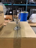 Tulip wine glass