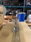 Tulip wine glass