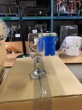 Tulip wine glass