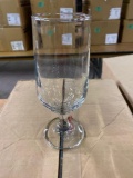 Pilsner footed glass
