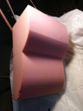 Pink foamed shaped pillow