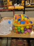 Plastic balls for playpen or ball pit