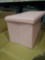 Folding Storage Ottoman