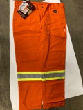 Hi-Viz Flame Resistant Pants and Rubber Boots