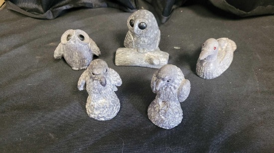 Soapstone figurines