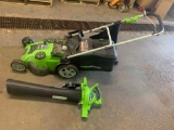 Lawn Mower and Blower