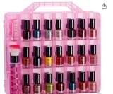 Portable Nail Polish Clear Organizer . Cracked (see pictures)