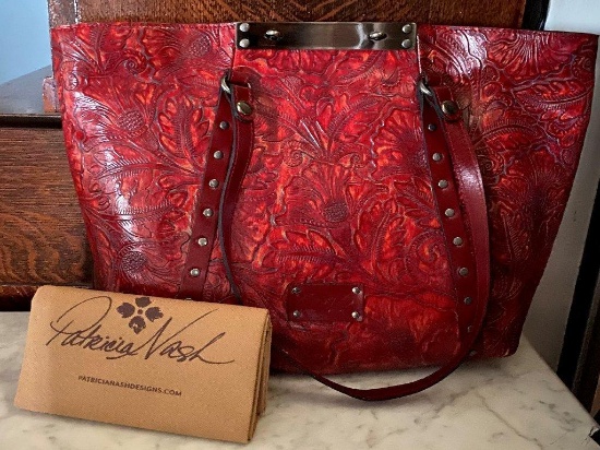 Patricia Nash Tooled Leather Tote