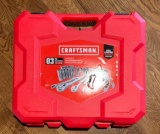 Craftsman 83 piece Mechanics Tool Set with Carrying Case