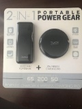 2-In-1 Portable Power Gear: 10,000 MAH Powerbank & 10W Chargng Pad for most devices