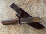 Becker Knife and Tool ? Horace Kephart Edition? Kabar Skinning Knife w/leather sheath