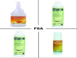 SANITIZER: One 7 OZ Companion Hand Sanitizer, Two Biophene Spray Disinfectant, and One Gallon