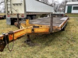 Pintle Hitch Triple Axle Flatbed