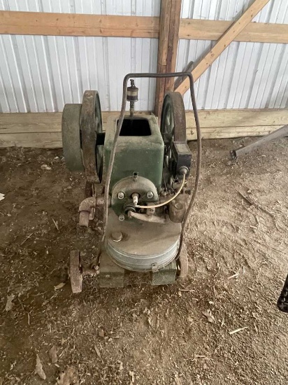 Witte Engine Work 3hp Engine With Steel Wheeled Engine Cart