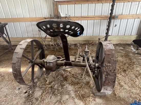 Mccormick Deering No. 7 4' Sickle Mower On Steel Wheels