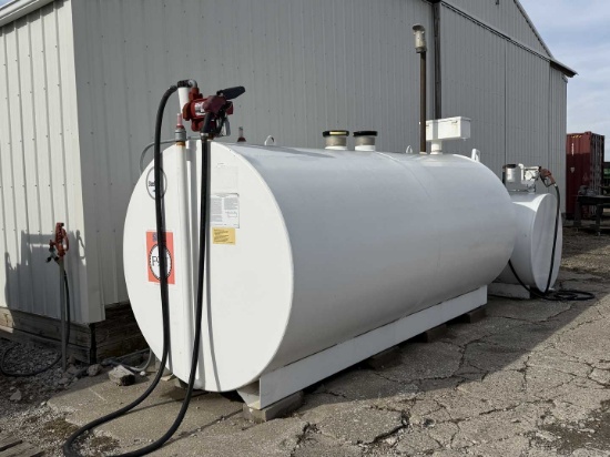 2000 Gallon Double Walled STI Tank