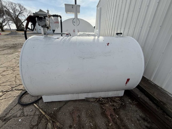 500 Gallon fuel barrel