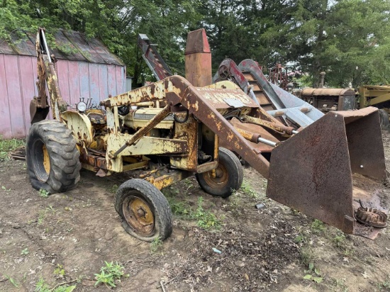 Ac Industrial Tractor With Loader/backhoe