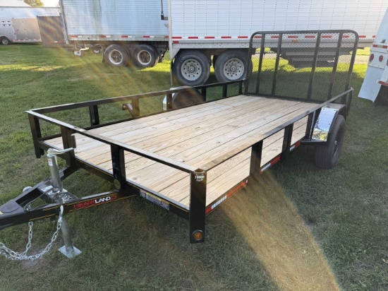 Brand new Heartland Utility trailer