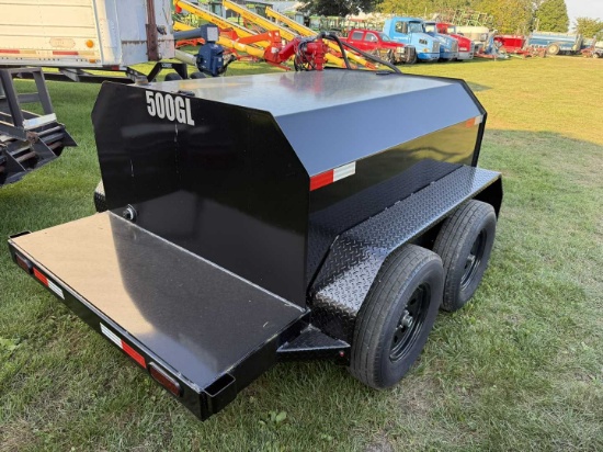 New 500 Gallon Fuel Trailer