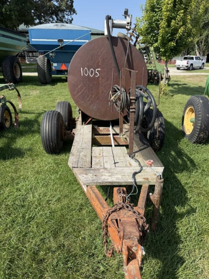 500 gallon fuel trailer