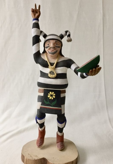 Hopi Clown Kachina by Talahytewa