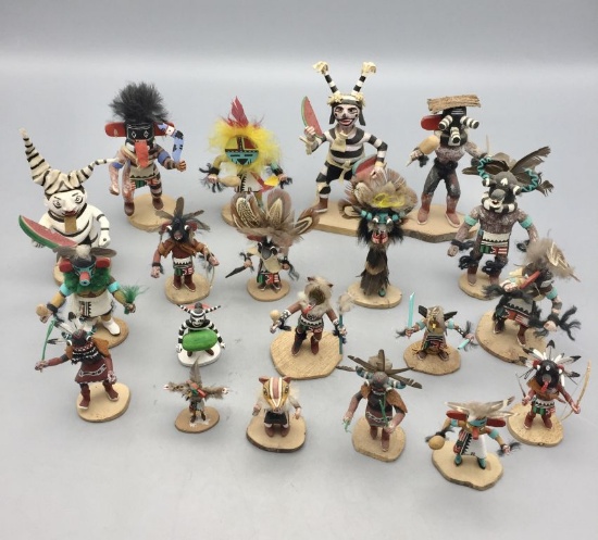 Group of 20 Kachinas