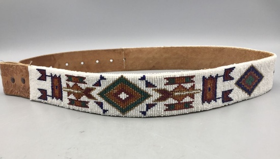 Hand Beaded Belt