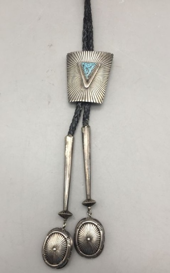 Exquisite Navajo Bolo Tie