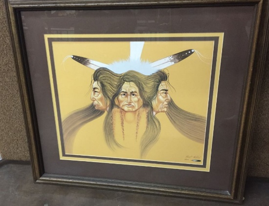 Robert Redbird Painting