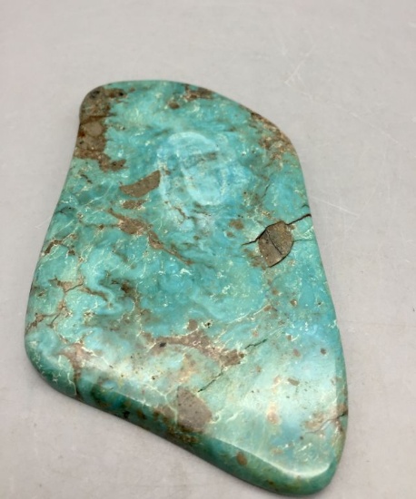 Large Green Turquoise Cabochon