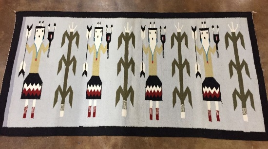 Vintage Navajo Pictorial Textile